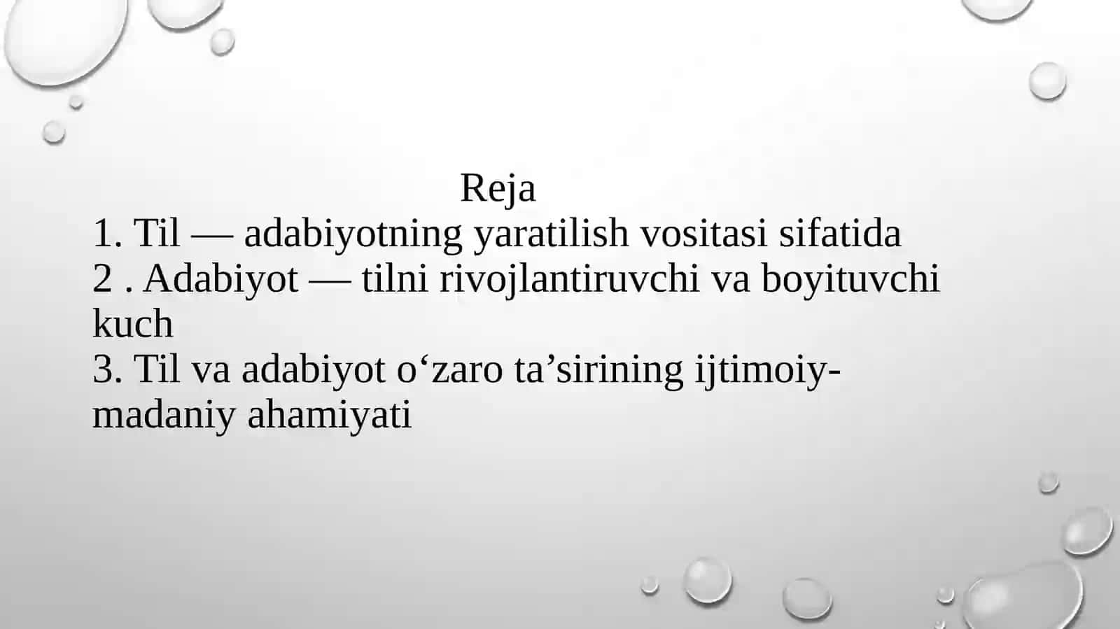 Til va adabiyotning bir-biriga ta'siri 2