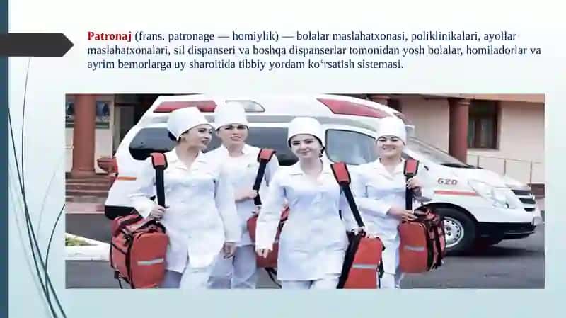 Patronaj hamshirasi 2