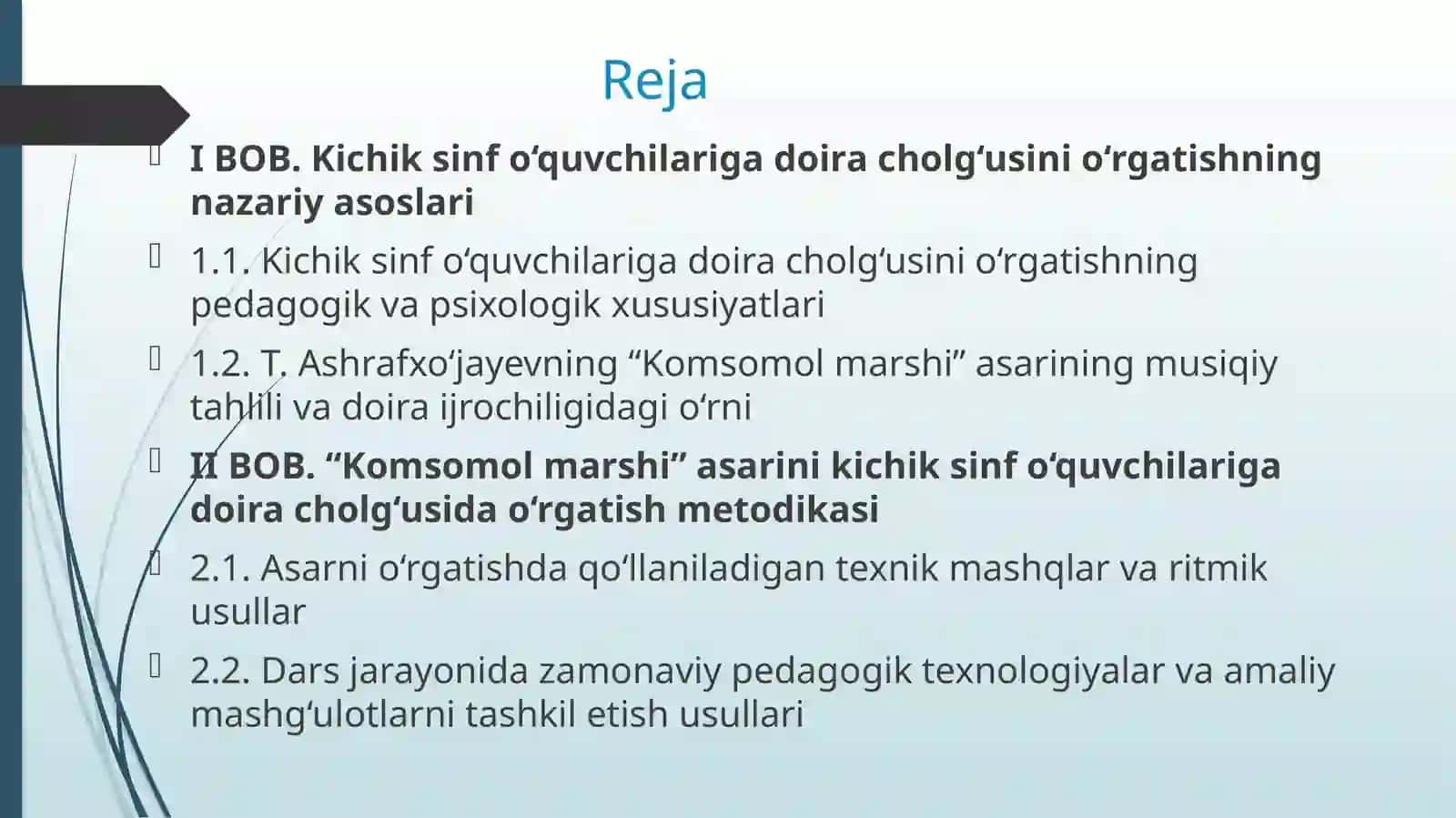 Komsomol marshi asarining o‘quvchilarga o‘rgatish metodi 2
