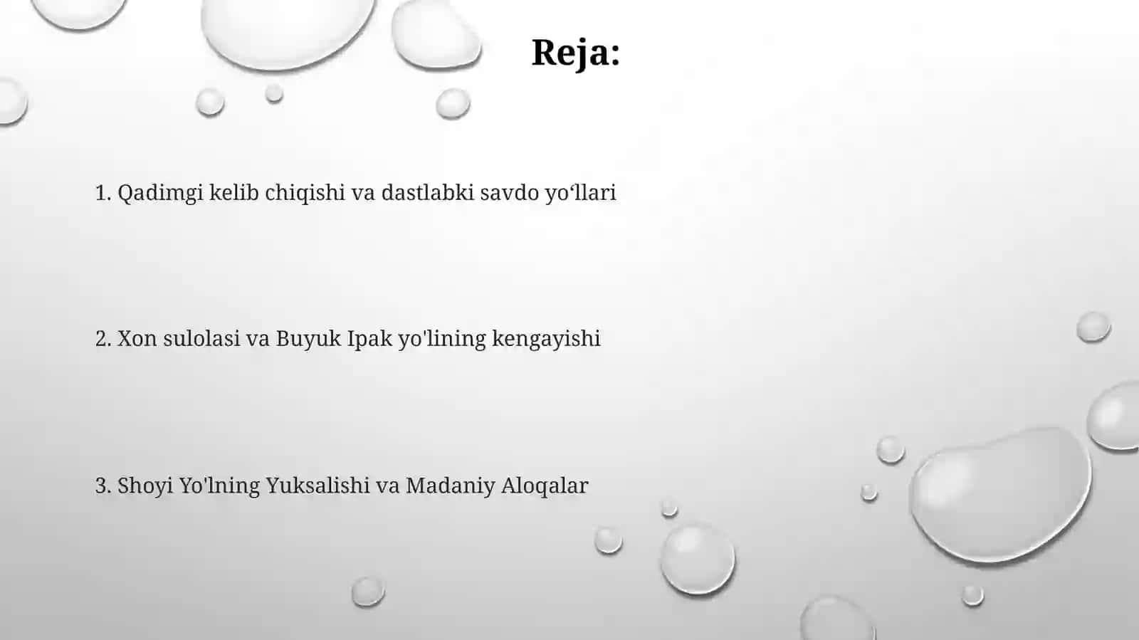Buyuk Ipak yo‘lining shakllanishi tarixi 2