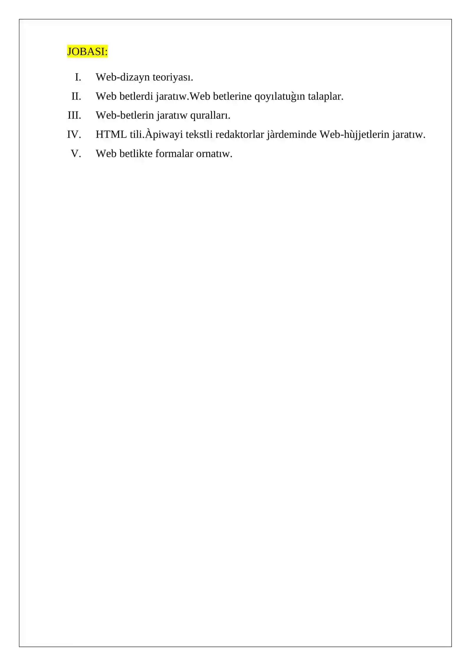 Adobe Dreamweaver dasturi jarayonida vizual ta'rizda veb-saytlarni yaratish 2
