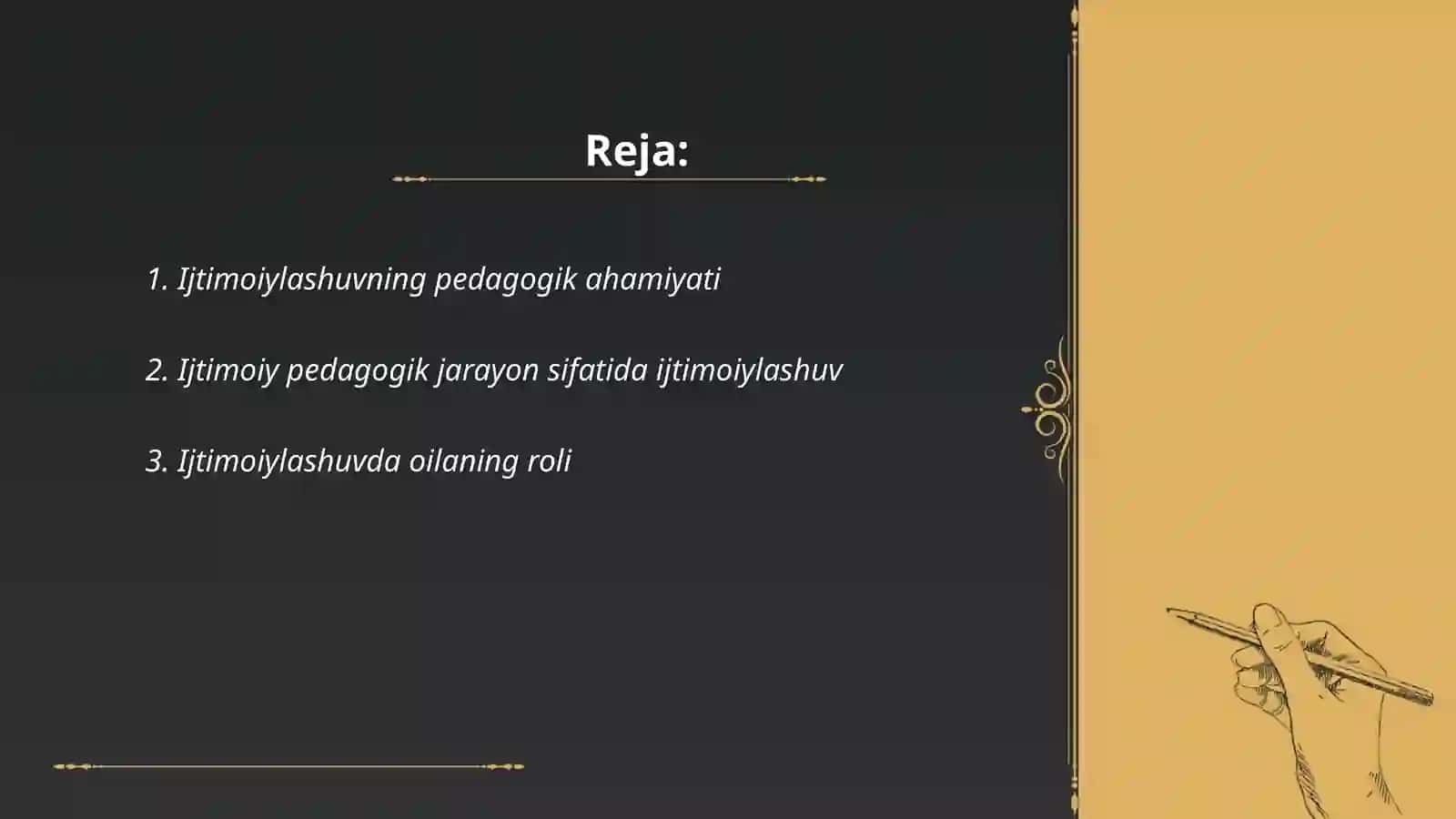 Ijtimoiylashuvning pedagogik ahamiyati 2
