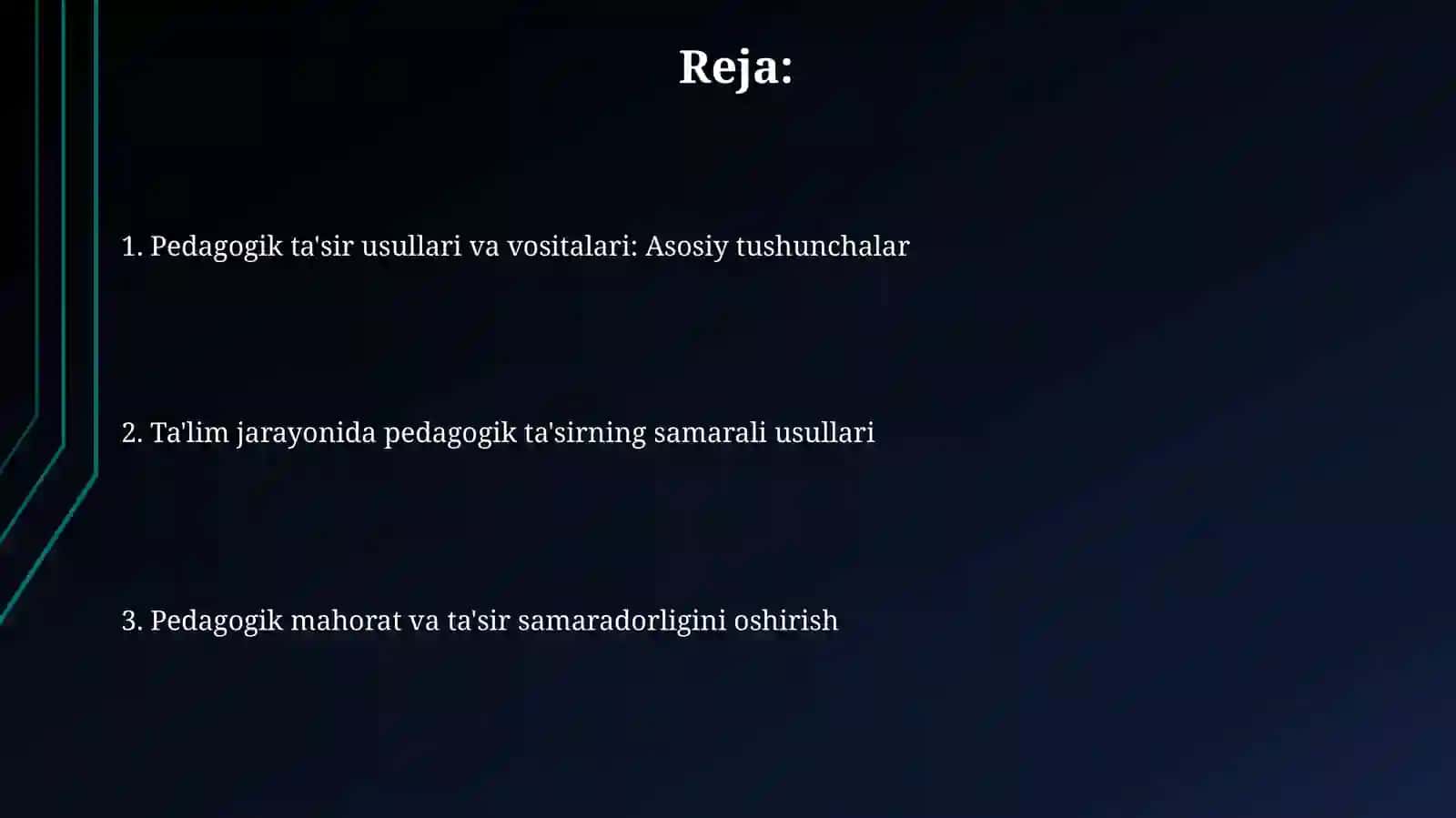 Pedagogik tasir korsatishning metod va vositalari 2