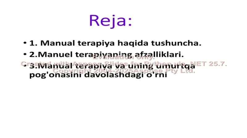 Manual terapiya va Massaj 2
