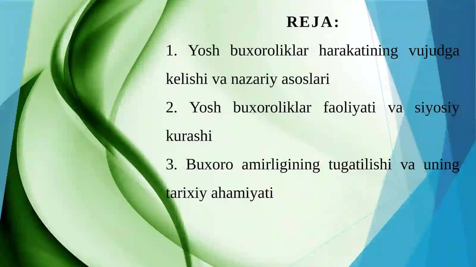 Yosh buxoroliklar faoliyat va Buxoro amirligining tugatilishi 2