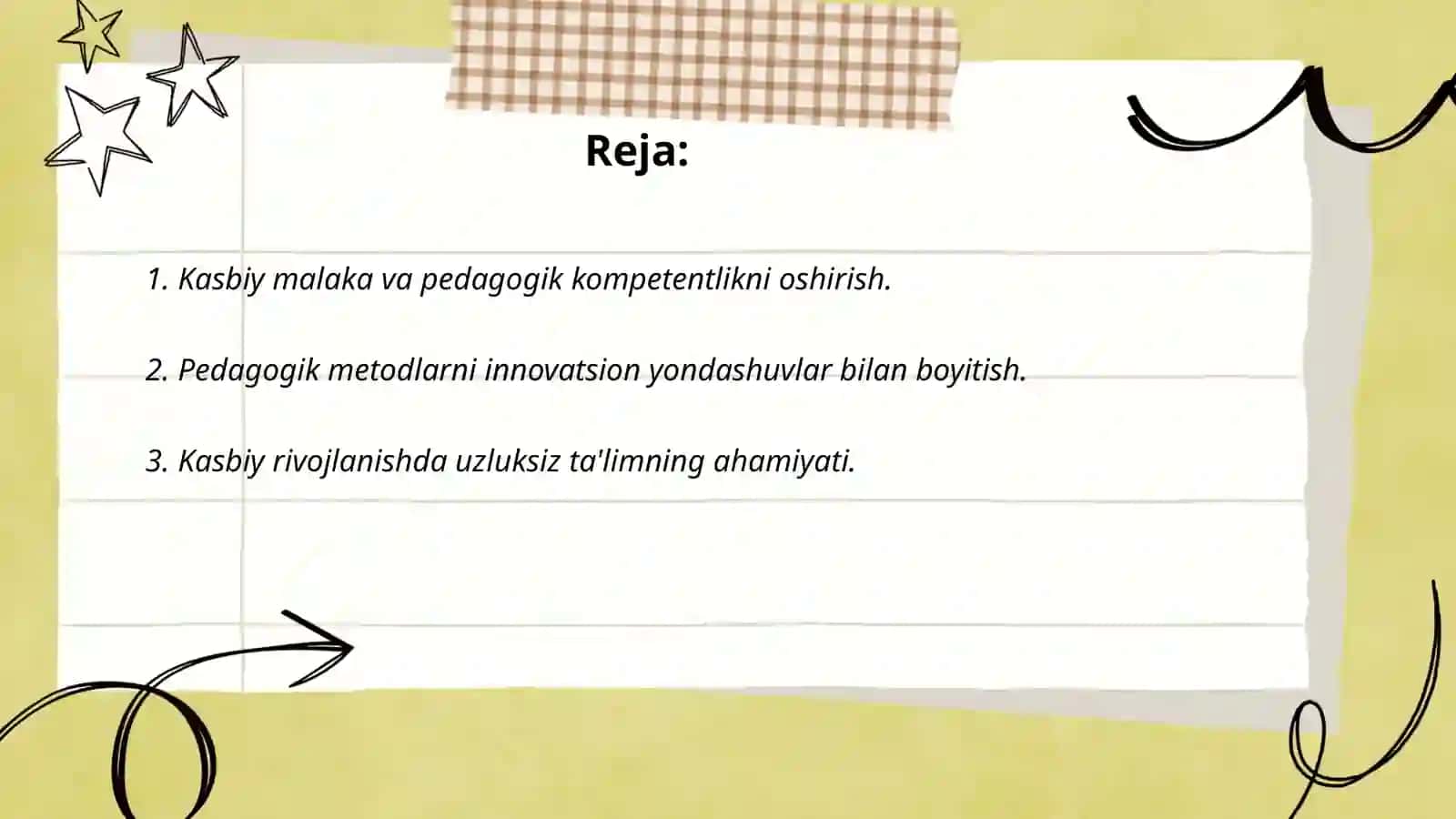 Kasbiy-pedagogik kompetentlikka ega boʻlish yoʻllari 2