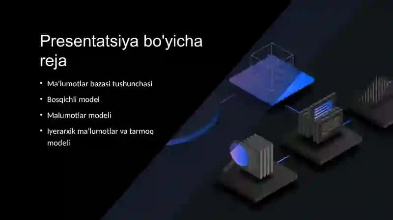 Malumotlar bazasi || Ma'LUMOTLARBAZASINING ARXITEKTURASI.UCH BOSQICHLI ARITEKTURA 2