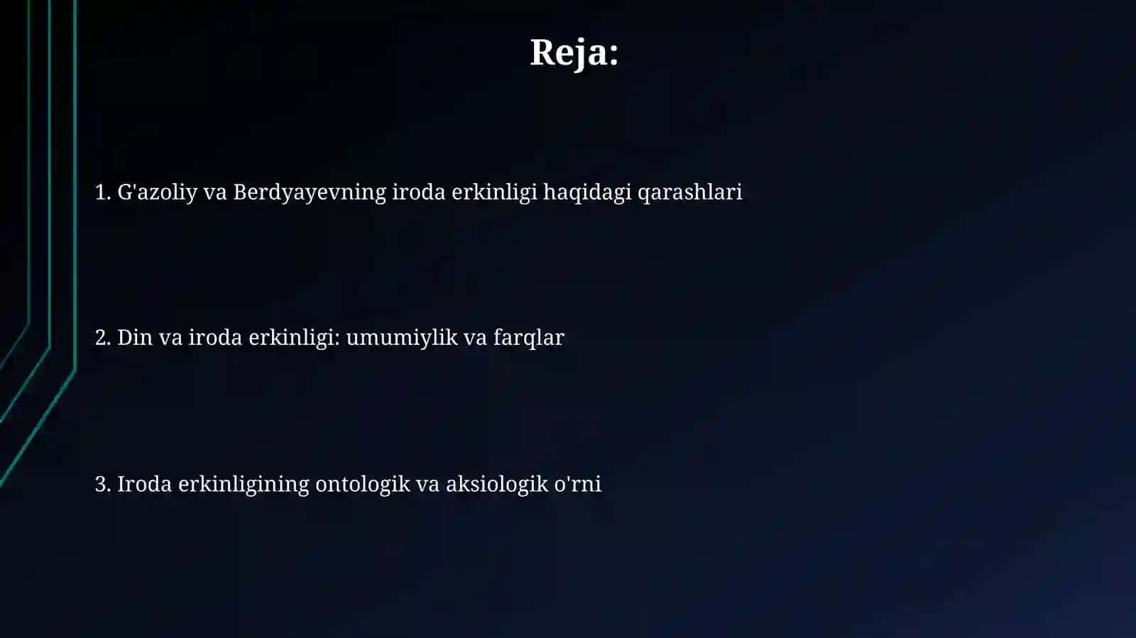 Din va hurfikrlik mavzusida Gʻazzoliy va Berdayevning fikrlarini qiyoslash 2