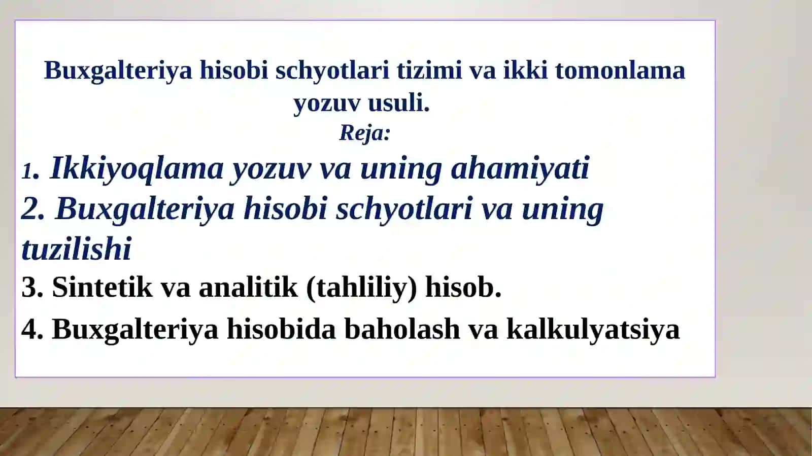 BuxgalteriyahisobIgakirish 2