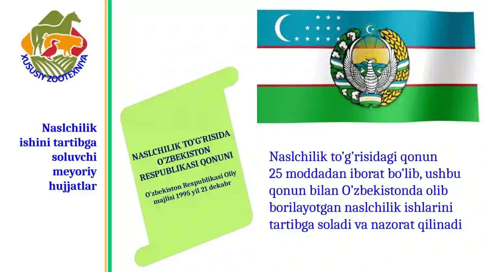 Qishloq xoʻjalik hayvonlarini urchitish asoslari 2