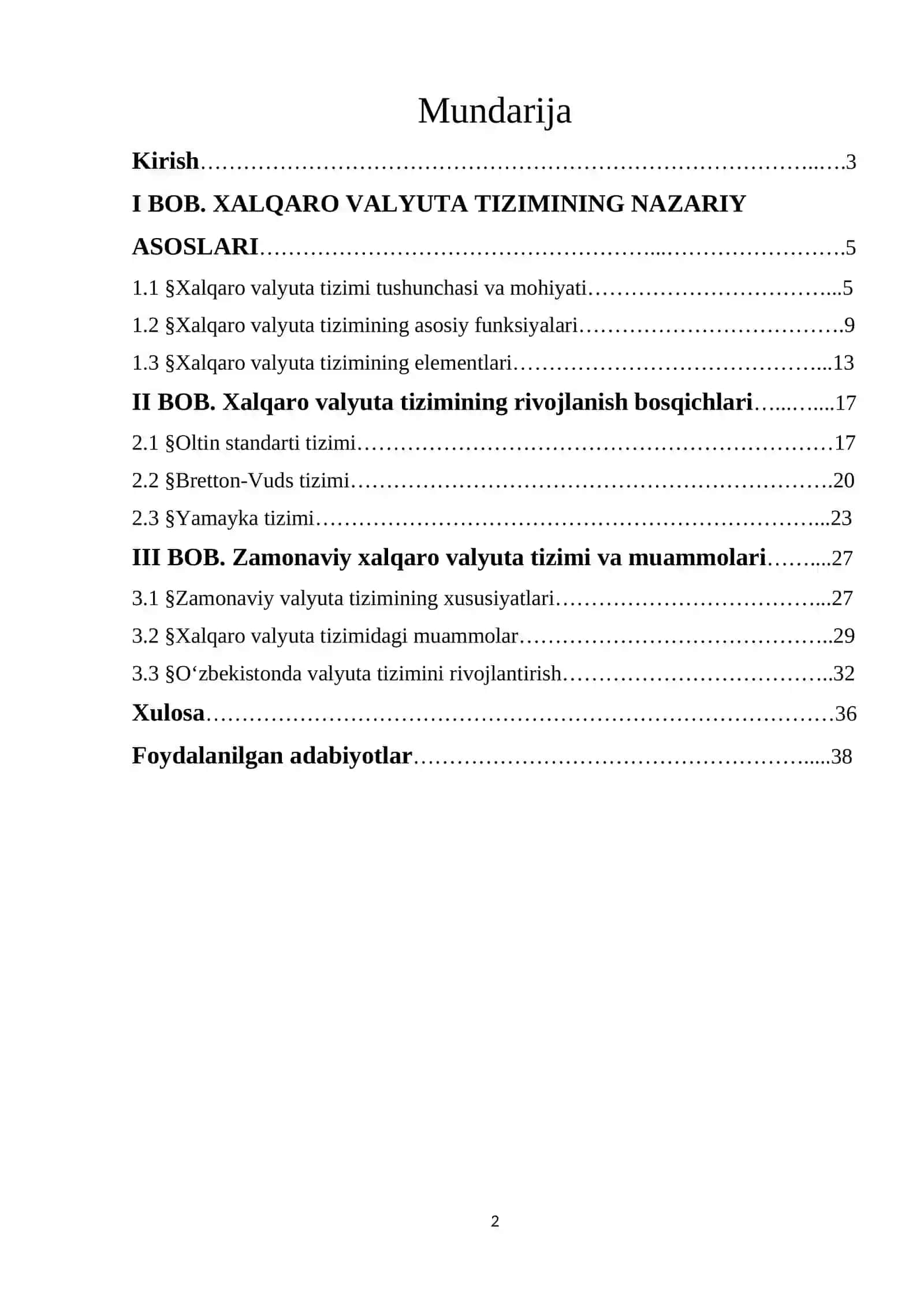 IQTISODIYOT NAZARIYASI 1,2 fanidan Kurs ishi 2