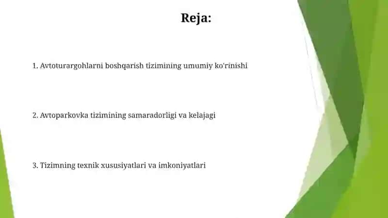 Avtoparkovka tizimi 2
