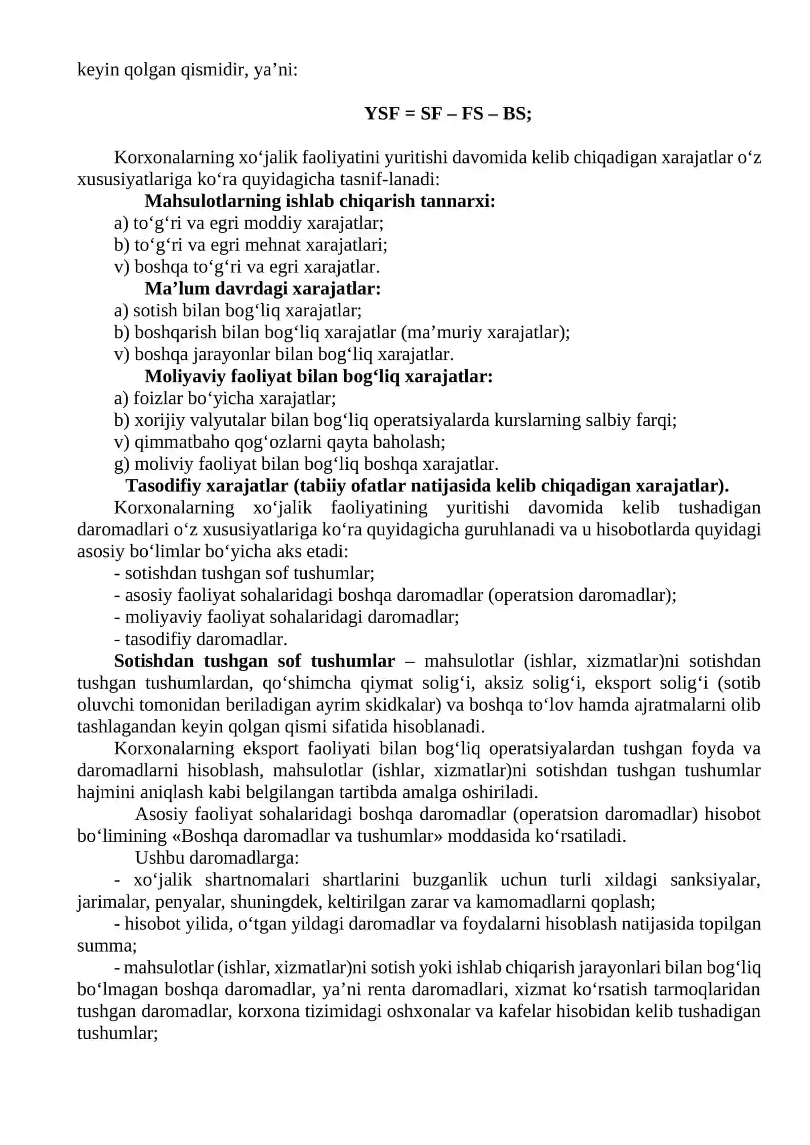 Kichik biznes va tadbirkorlik sub’ektlarining moliyaviy faoliyati tahlili 2