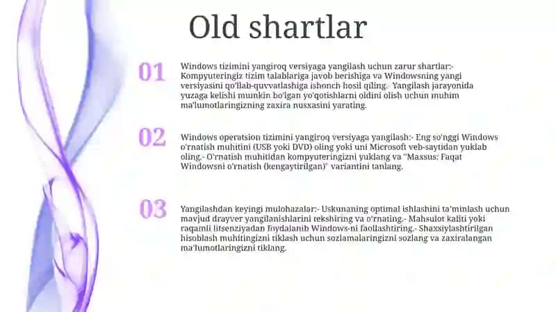 Kompyuterdagi Windows Operatsion Tizimini Yangi Versiyadagi Windowsga Yangilash 2