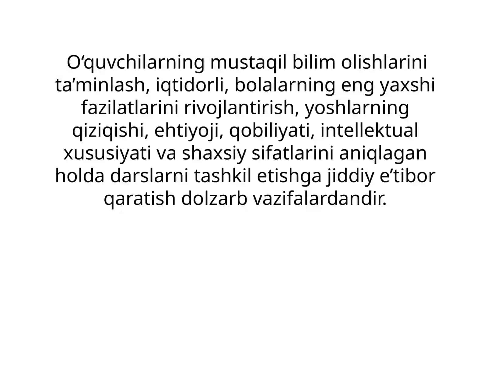 NAVOIY VILOYATI NAVBAHOR TUMANI 14-IDUM INGLIZ TILI FANI O’QITUVCHISI SADOQAT JUMAYEVANING VAZIR JAMG’ARMASI HISOBIDAN USTAMA IMTIHONI 2-BOSQICH UCHUN TAYYORLAGAN TAQDIMOTI 2
