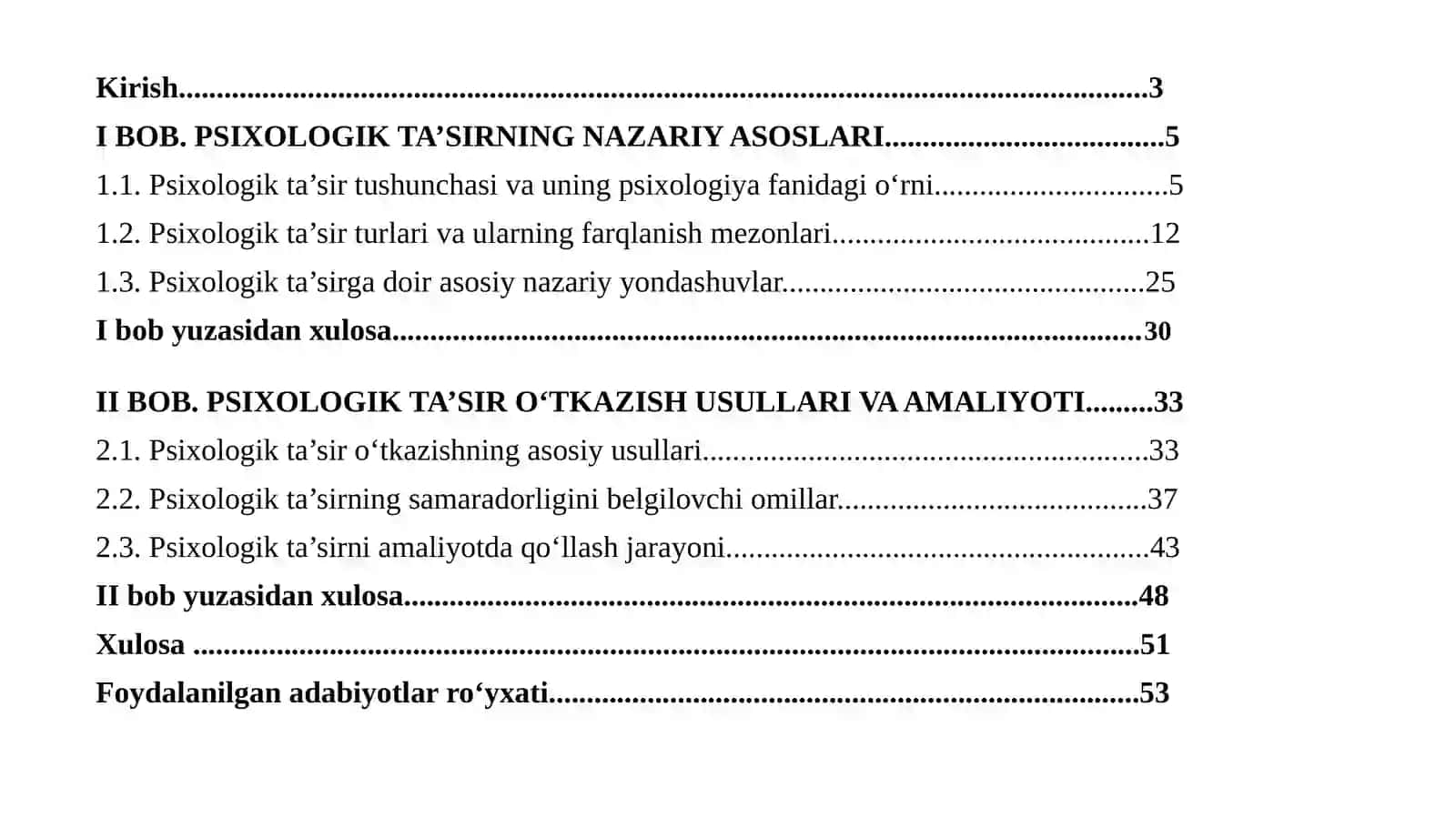 Amaliy Psixologiya Yo’nalishi: Psixologik Ta’sir O’tkazish Usuli 2