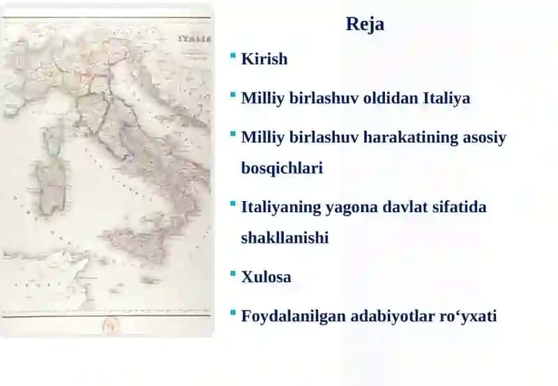Italiyaning milliy birlashishi 2