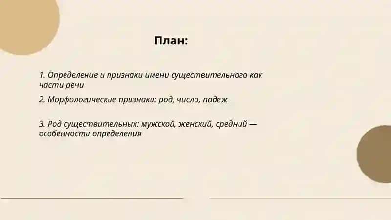 Имя существительное как часть речи 2