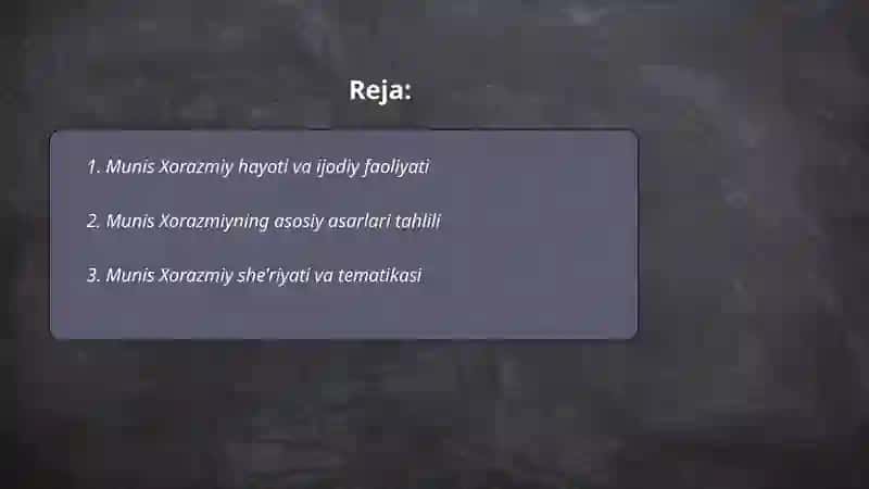 Munis Xorazmiy ijodiy merosi 2