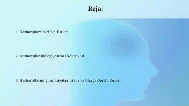 Hasharotlar: Ta'rif va Turlari 2