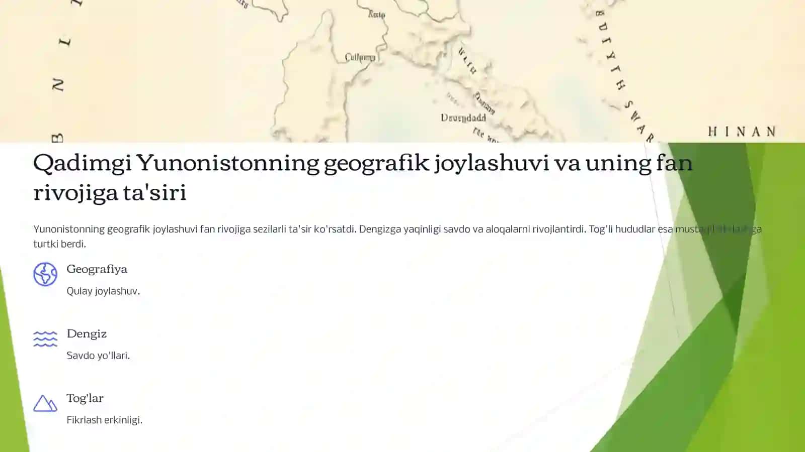 Ilksivilizatsiyalar: Yunoniston dafan vatexnika 2