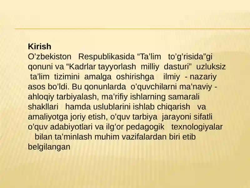 Kimyoni óqitishda eksperimental misollardan foydalanish 2