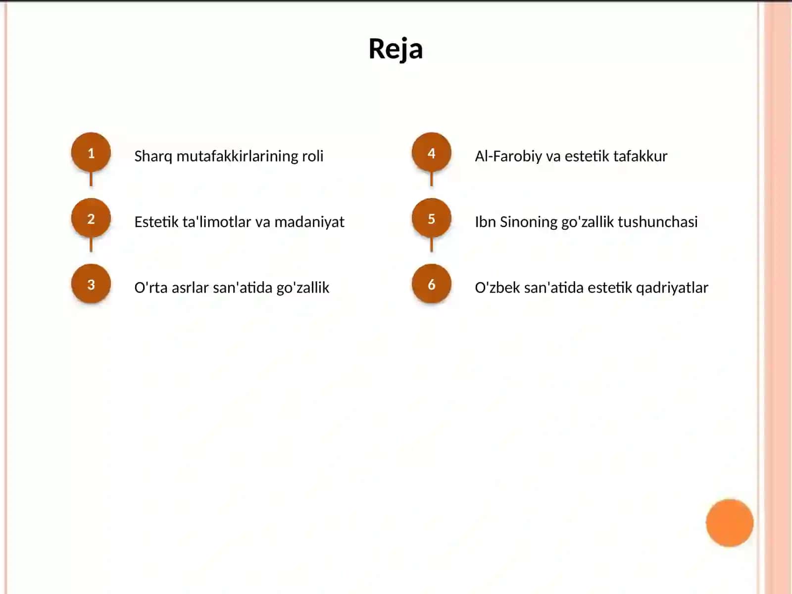O'rta asrlar Sharq mutafakkirlarining estetik ta'limotlari 2