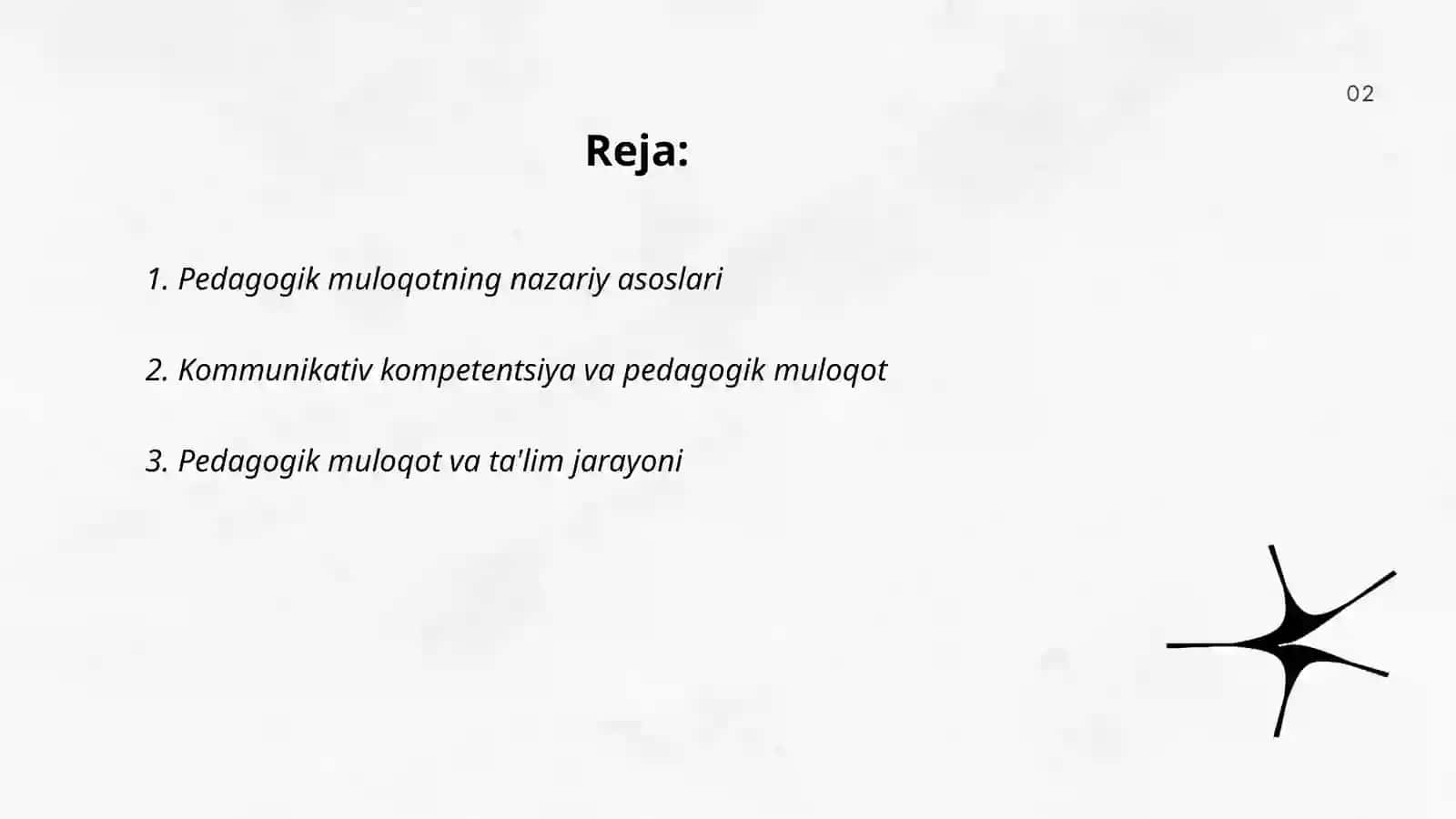 Pedagogik muloqotda faoliyat 2