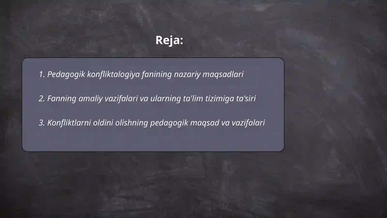 Pedagogik konfliktalogiya fanining maqsad va vazifalari 2