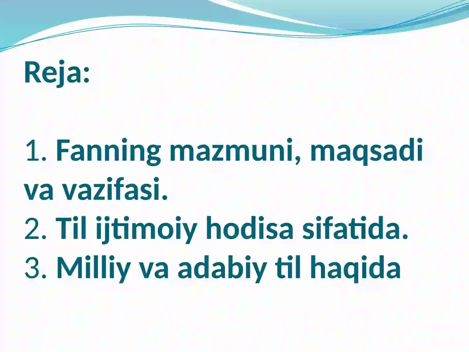 TILIJTIMOIY HODISA. MILLIY VA ADABIY TIL 2