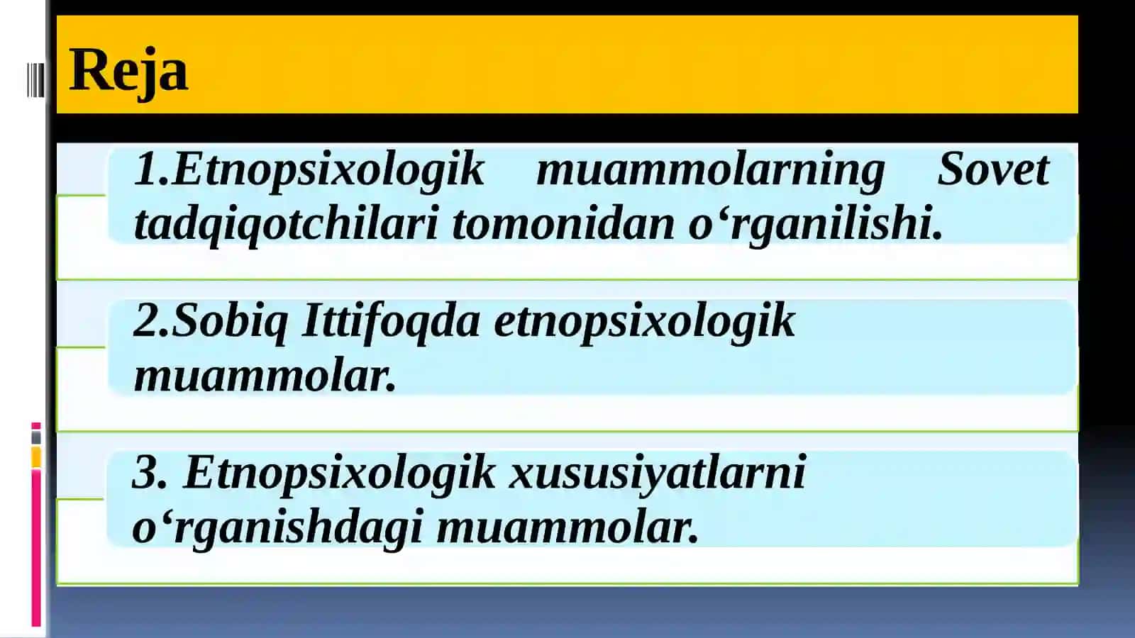 Etnopsixologik muammolarning Sovet tadqiqotchilari tomonidan o‘rganilishi 2