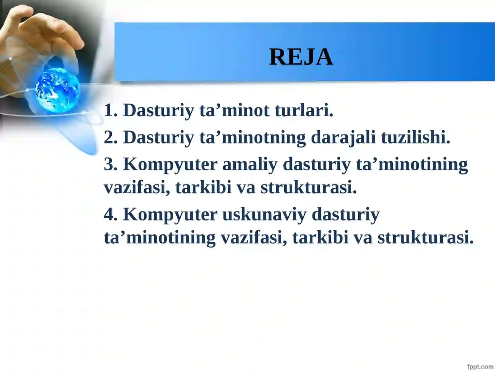 Iqtisodiyotda foydalaniladigan dasturiy maxsulotlar 2