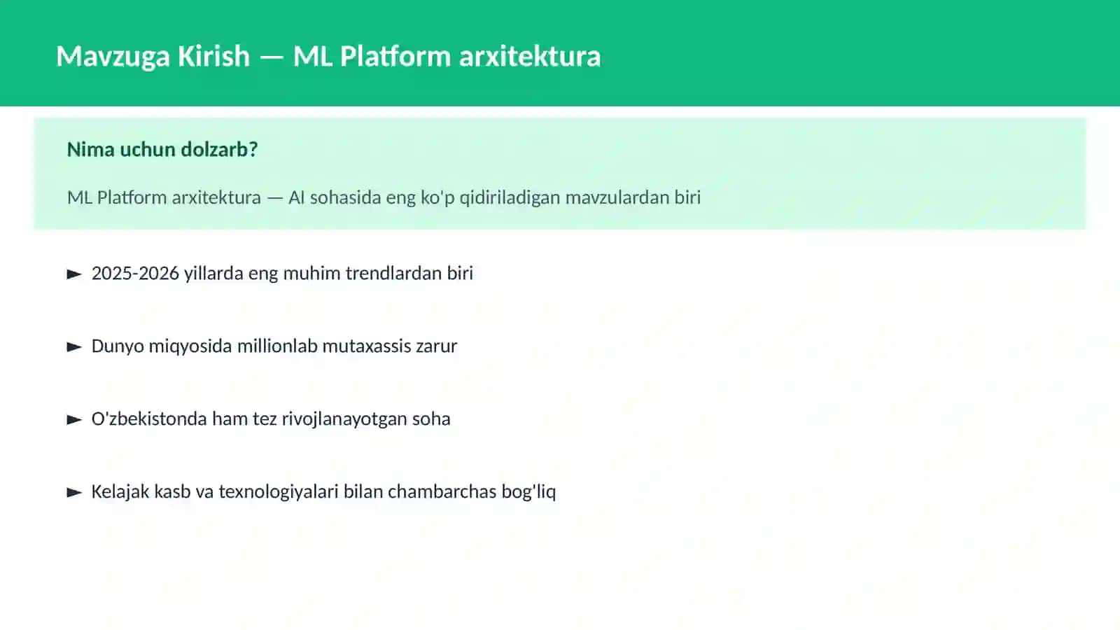 ML Platform arxitektura 2