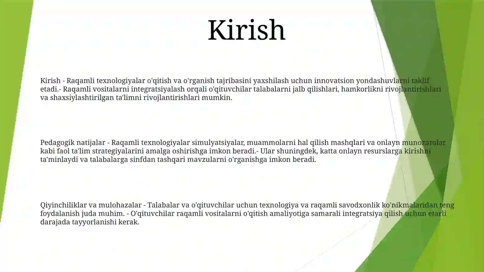 Pedagogik Faoliyatda Raqamli Texnologiyalardan Foydalanish 2