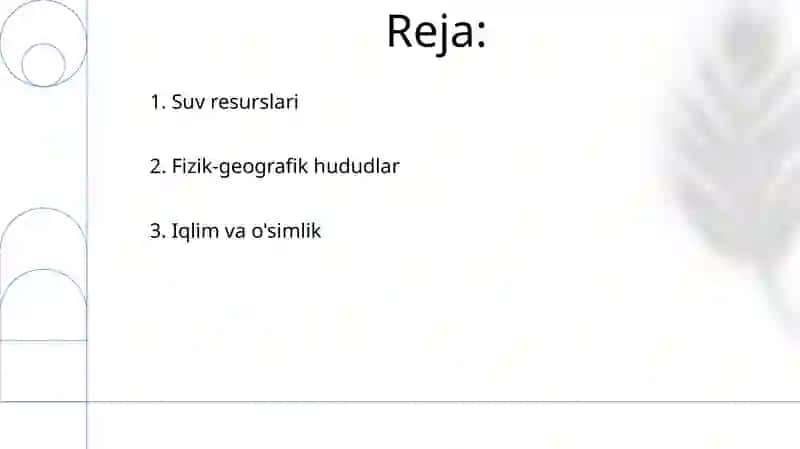 AFRIKA MATERIGINI TABIIY GEOGRAFIK RAYONLASHTIRISH 2