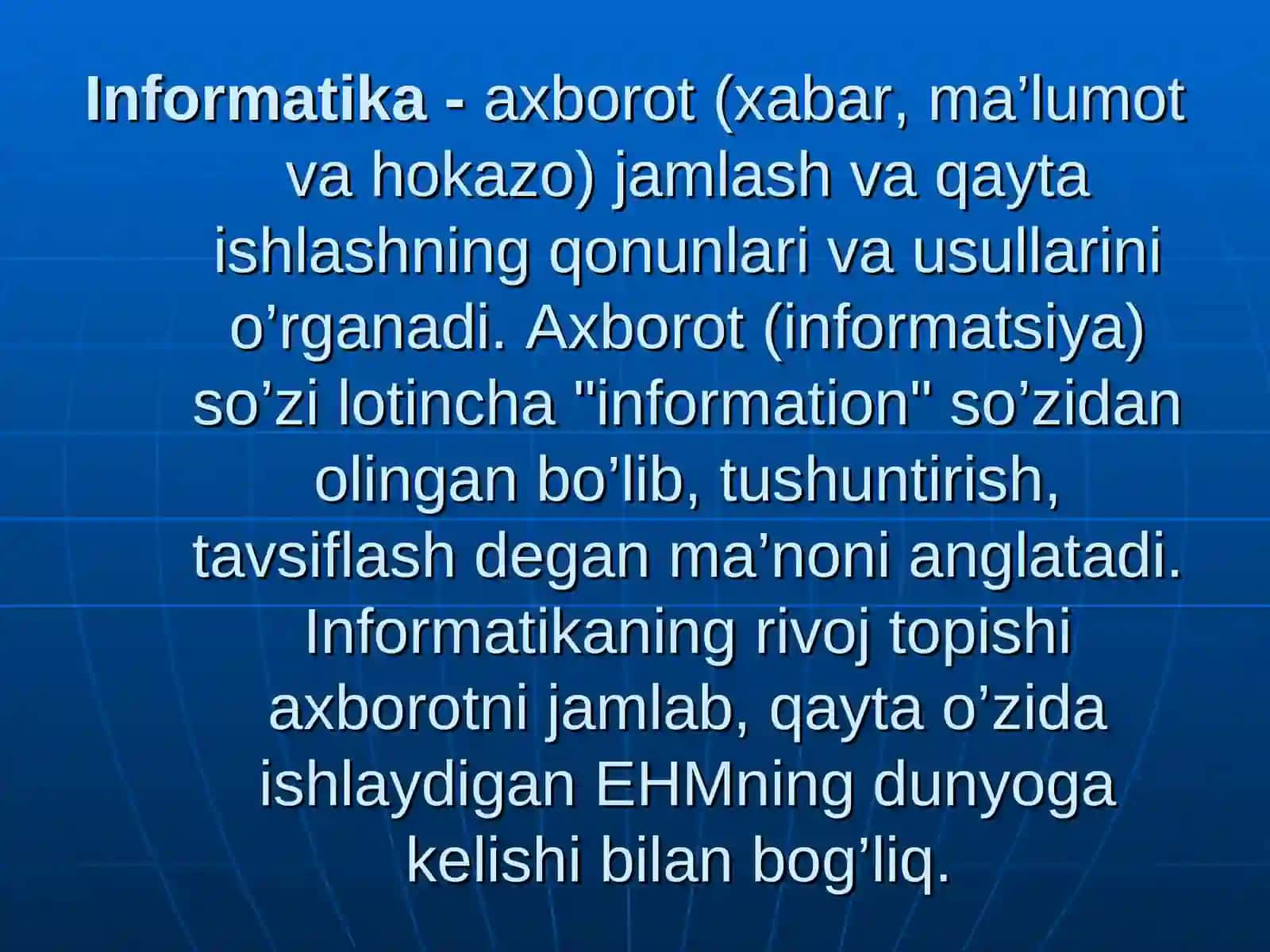 Hisoblash texnikasining tarixi 2