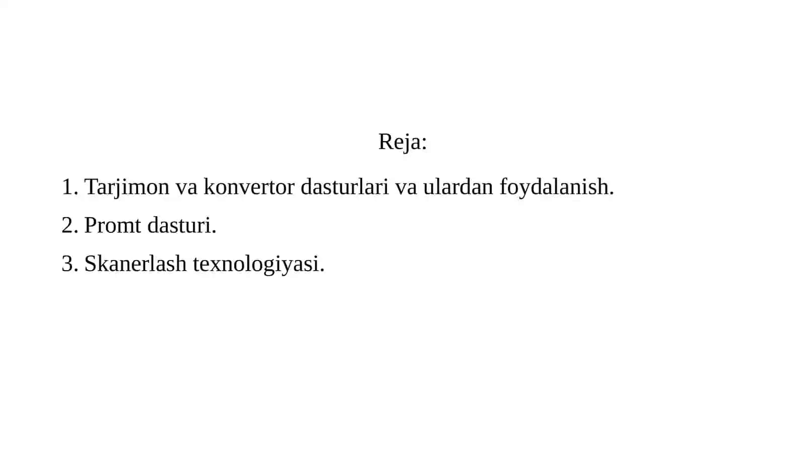 Tarjimon va konvertor dasturlari va ulardan foydalanish 2