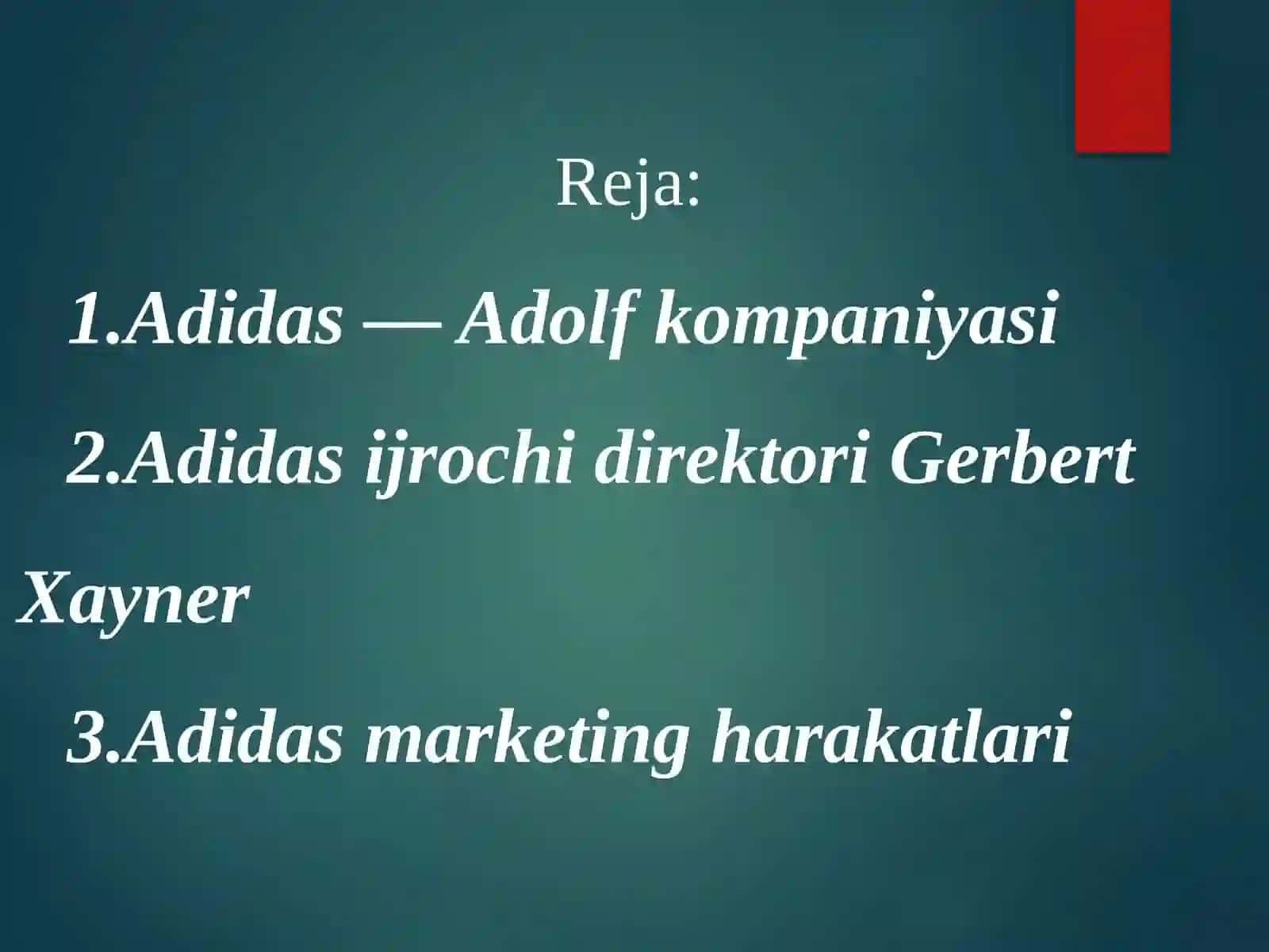 Adidas brendi 2