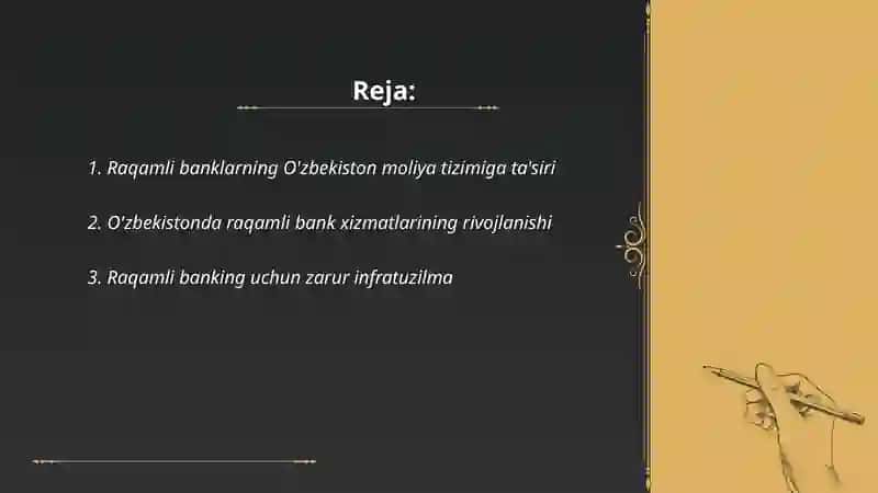 O'zbekistondagi raqamli banklar va ularning istiqbollari 2