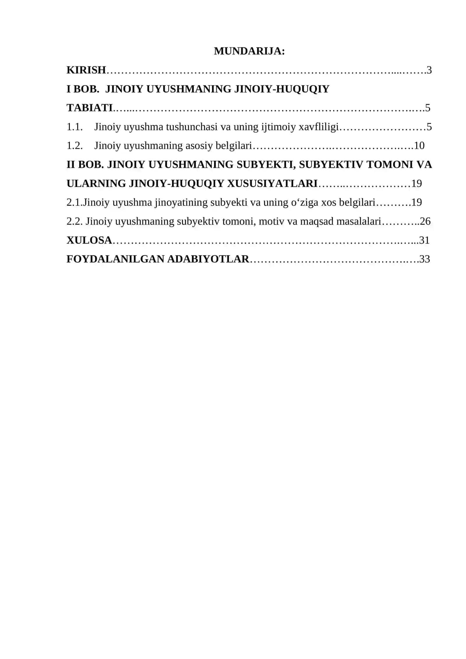 O‘zbekistonda jinoiy uyushmalar tashkil etishning jinoiy huquqiy xususiyatlari 26 2