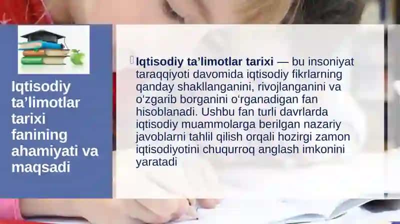 Iqtisodiy ta’limotlar tarixi 2