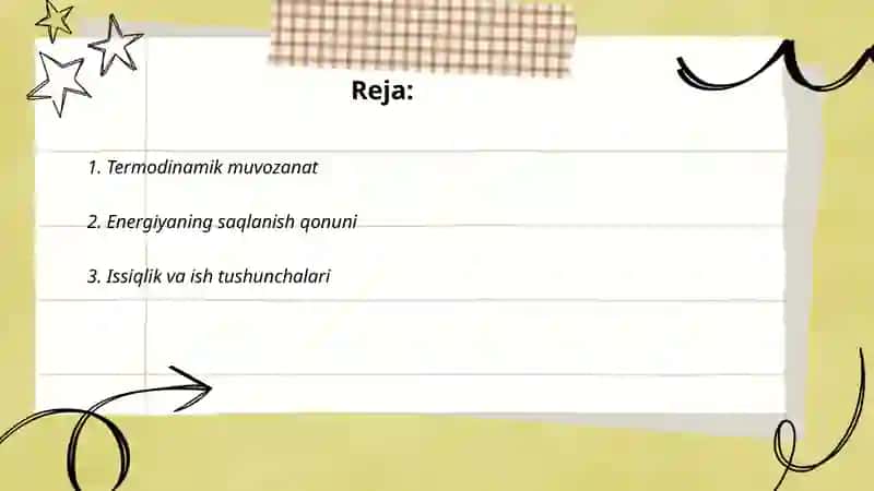 Termodinamik sistemalar 2