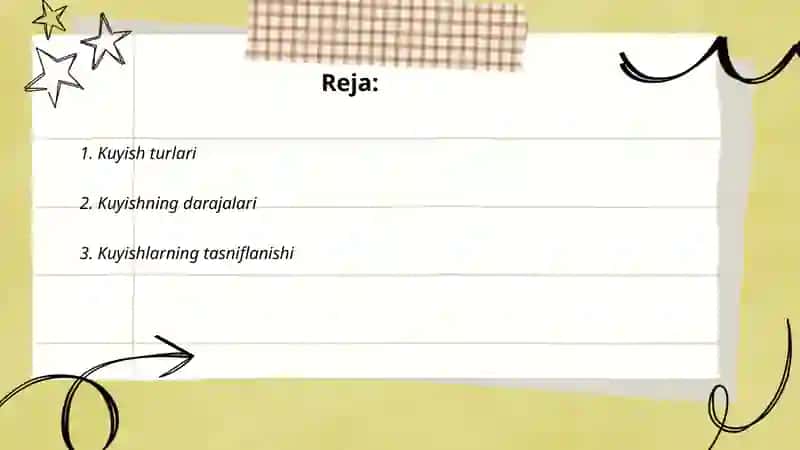 Kuyish.Kuyishning klassifikatsiyasi.Kuyishda yordam ko'rsatish 2