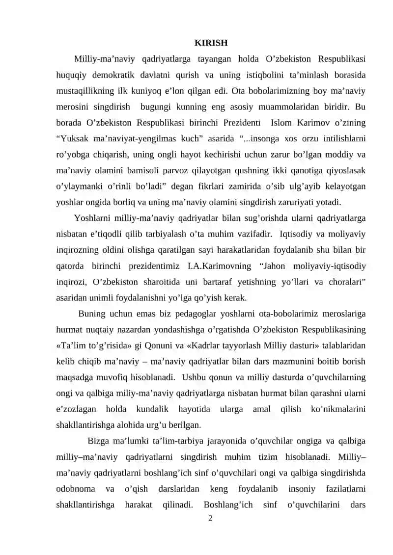 OILADA MA’NAVIY –AXLOQIY TARBIYANING TARKIB TOPISHI 2