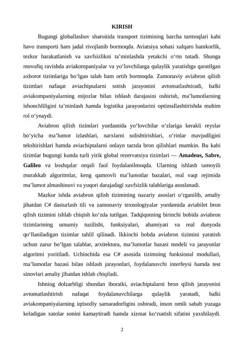 AVIABRON QILISH TIZIMI 2