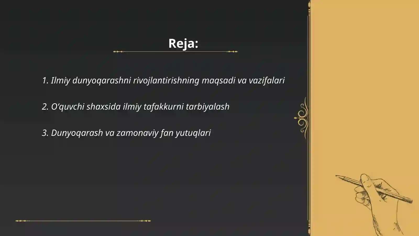 Oʻquvchilarning ilmiy dunyoqarashini shakllantirish 2