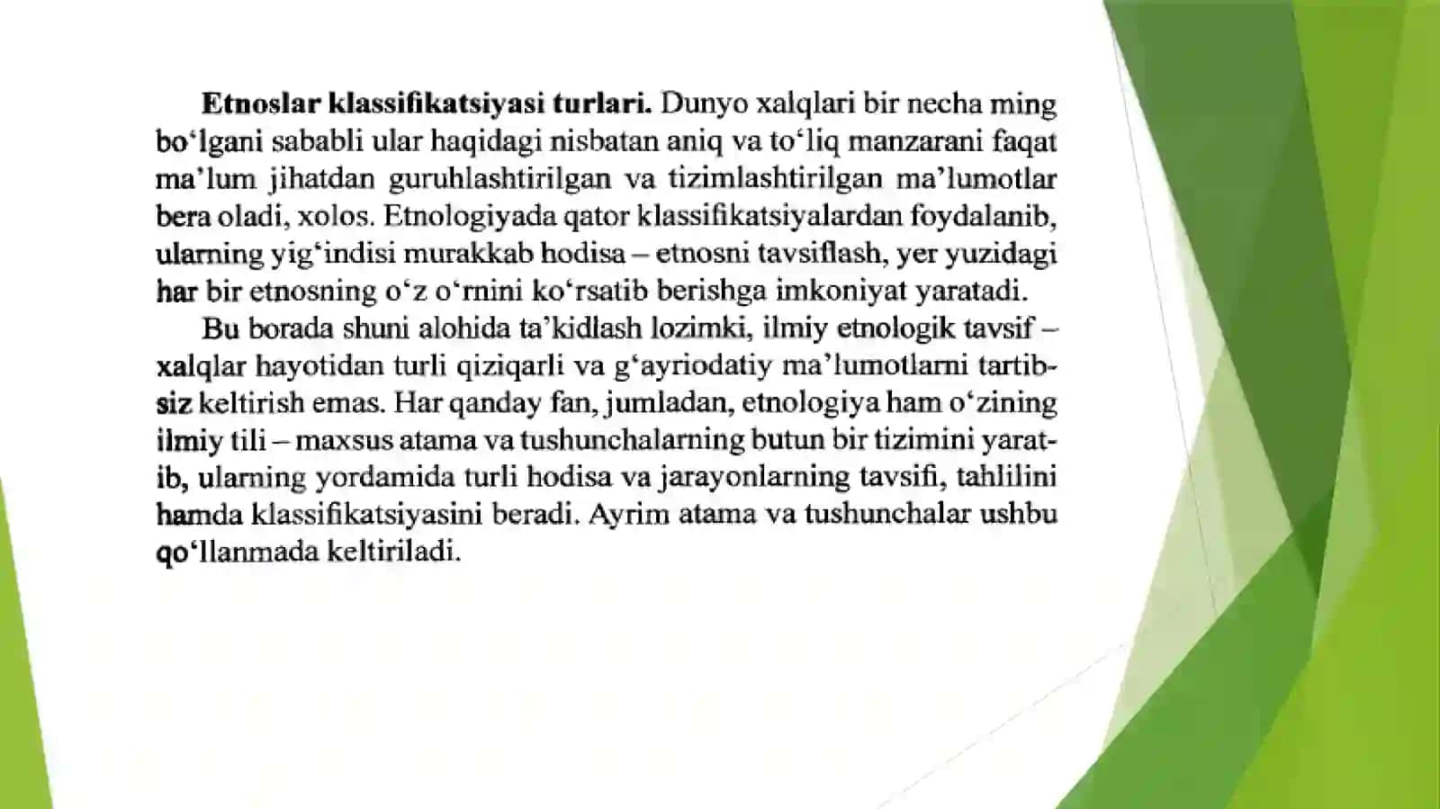 IRQIYTIP VA TILLARI MASALASI 2