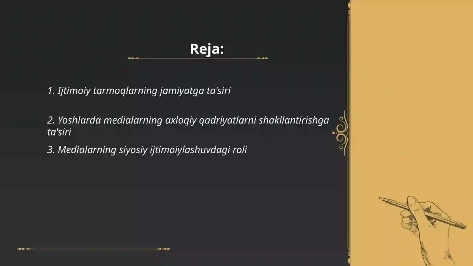 Medialarning ijtimoiy mazmuni 2