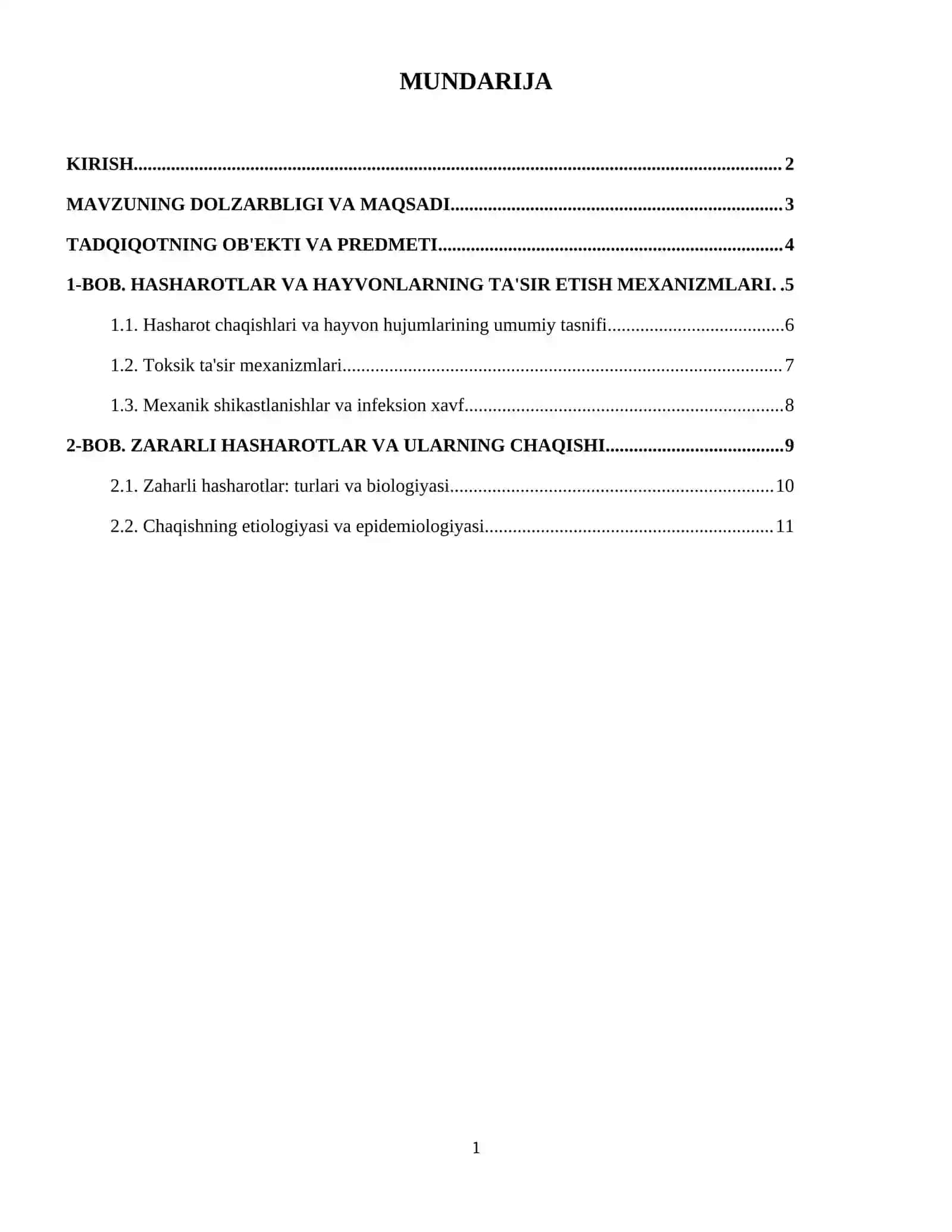 Hasharot chaqishi yoki hayvon hujumi vaqtida birinchi yordam 2
