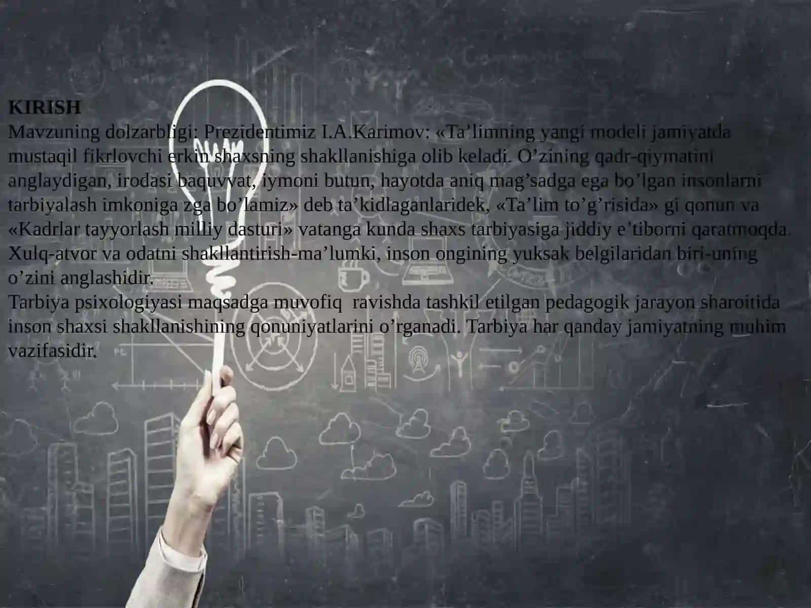 Yosh va pedagogik psixologiya fanining tadqiqot sohasi va muammolari 2